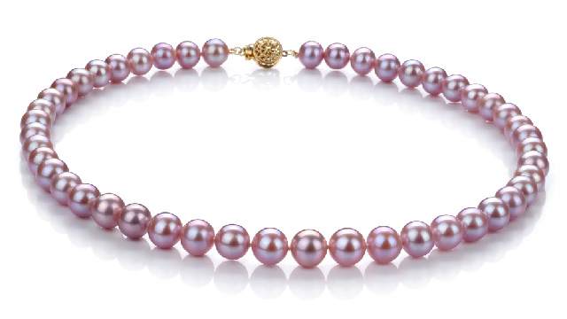 View Lavender Freshwater Pearl Necklace collection