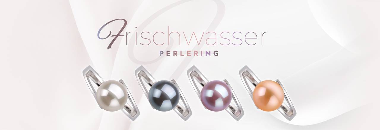 PearlsOnly Süßwasserperlenringe