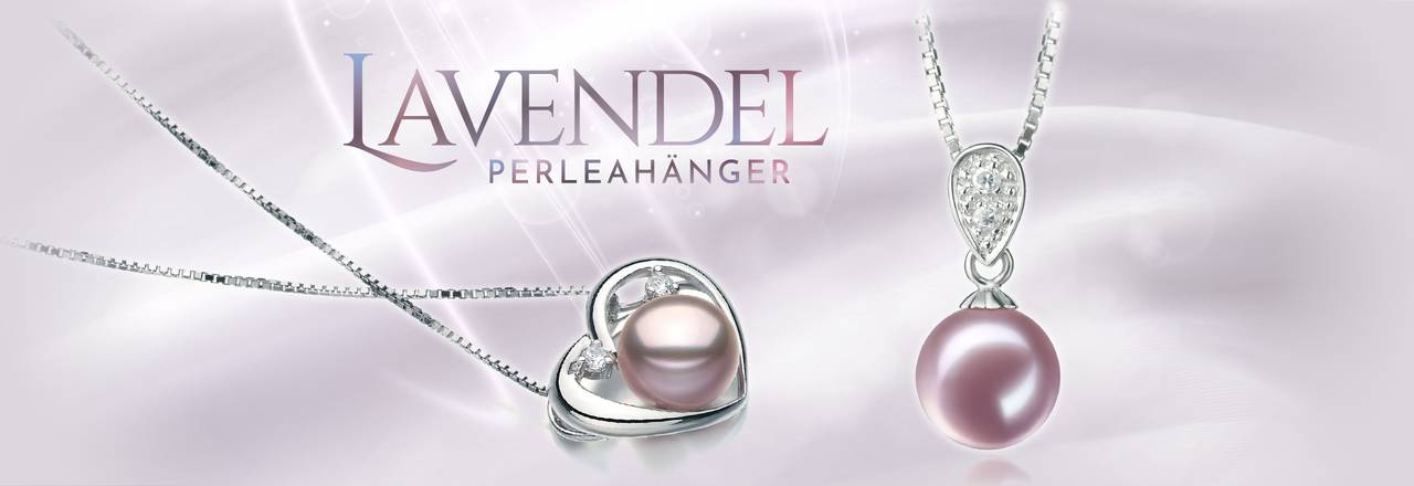 PearlsOnly Lavendel Perlen Anhänger